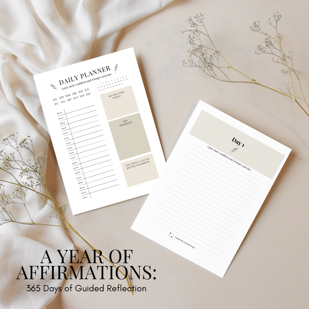 A Year of Affirmations | Days of Guided Reflection