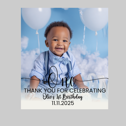 Personalized  Birthday Magnet Party Favors