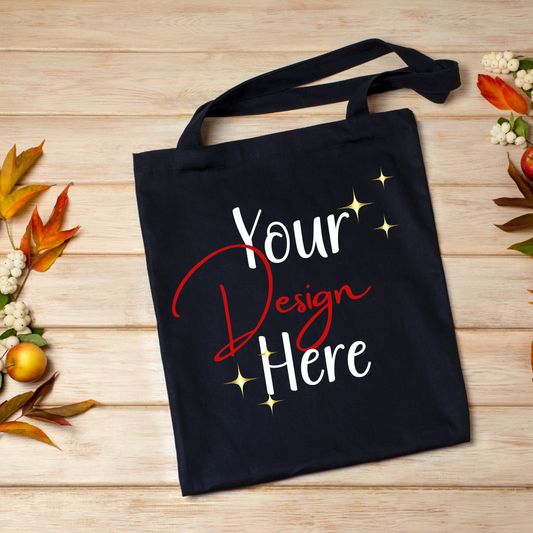 Personalized Tote Bag with Name or Design